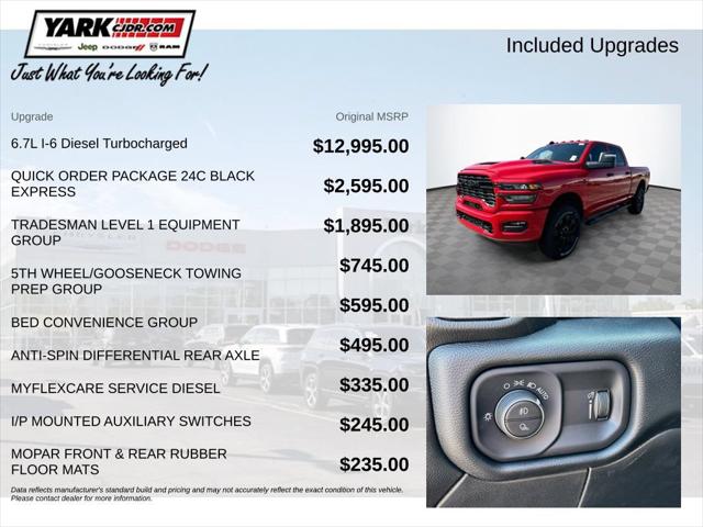 2026 RAM 2500 RAM 2500 BLACK EXPRESS CREW CAB 4X4 64 BOX