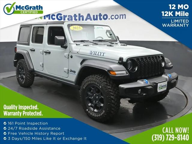 2023 Jeep Wrangler 4xe 4x4 for sale in Marion, IA