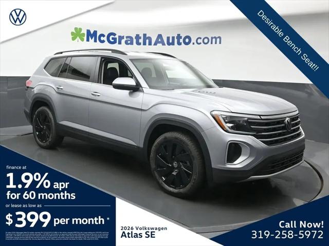 2026 Volkswagen Atlas SE with Technology for sale in Marion, IA
