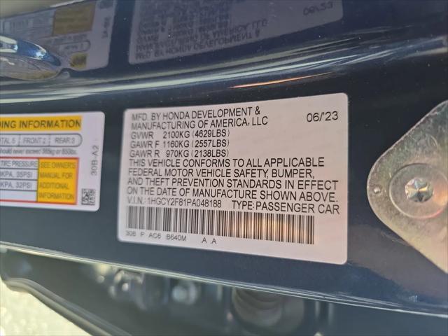 2023 Honda Accord Hybrid Touring