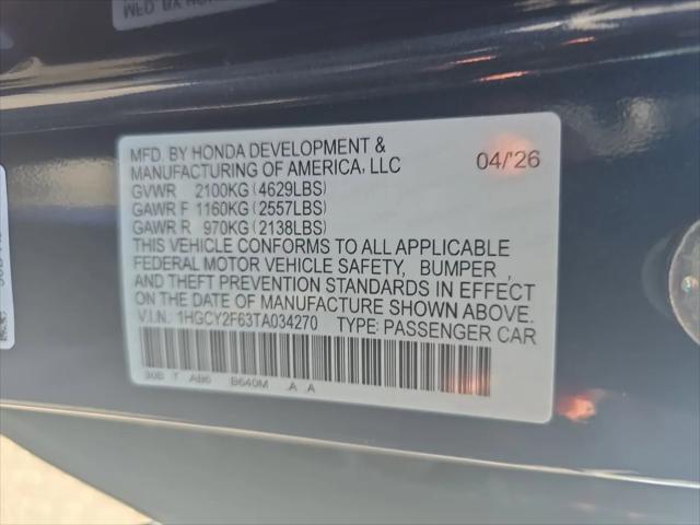 2026 Honda Accord Sedan EX-L