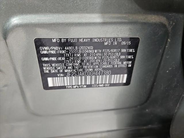 2016 Subaru Forester 2.5i Limited