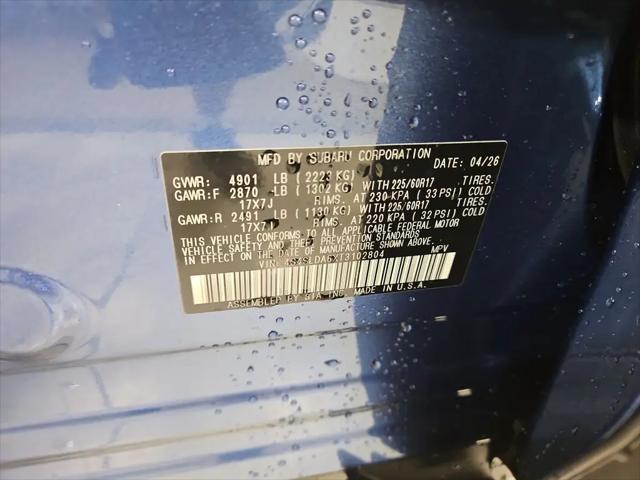 2026 Subaru Forester Base