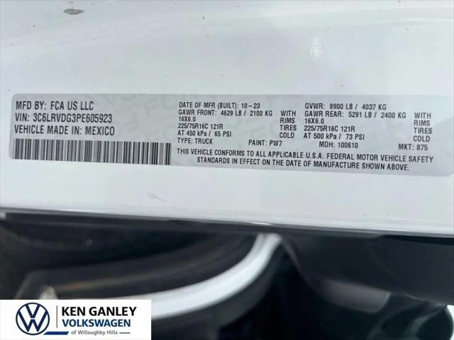 2023 Ram ProMaster 2500 Cargo Van High Roof 159" WB