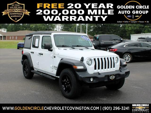 2019 Jeep Wrangler Unlimited Sport S 4x4 for sale in Covington, TN