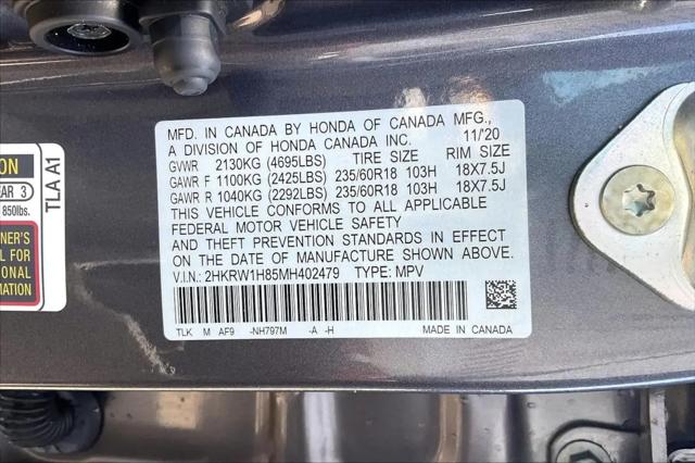 2021 Honda CR-V 2WD EX-L