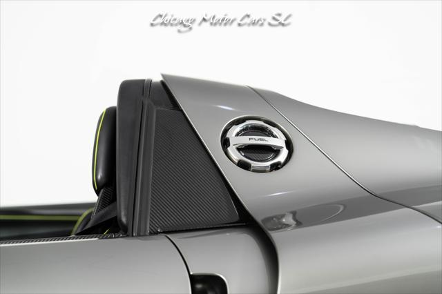 2015 Porsche 918 Spyder Liquid Metal Silver Carbon Interior Pack Carbon Diffuser Blades Front Lift