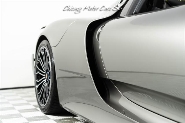 2015 Porsche 918 Spyder Liquid Metal Silver Carbon Interior Pack Carbon Diffuser Blades Front Lift