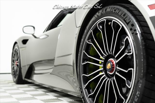 2015 Porsche 918 Spyder Liquid Metal Silver Carbon Interior Pack Carbon Diffuser Blades Front Lift