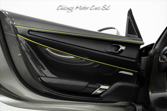 2015 Porsche 918 Spyder Liquid Metal Silver Carbon Interior Pack Carbon Diffuser Blades Front Lift