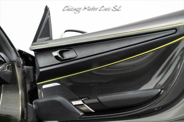 2015 Porsche 918 Spyder Liquid Metal Silver Carbon Interior Pack Carbon Diffuser Blades Front Lift