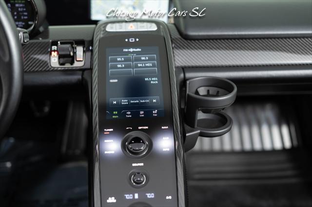 2015 Porsche 918 Spyder Liquid Metal Silver Carbon Interior Pack Carbon Diffuser Blades Front Lift