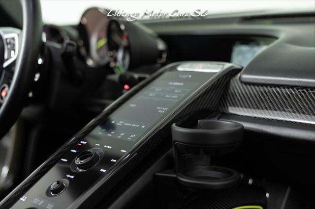 2015 Porsche 918 Spyder Liquid Metal Silver Carbon Interior Pack Carbon Diffuser Blades Front Lift