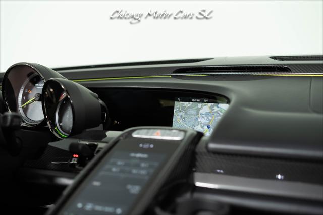 2015 Porsche 918 Spyder Liquid Metal Silver Carbon Interior Pack Carbon Diffuser Blades Front Lift