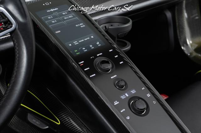 2015 Porsche 918 Spyder Liquid Metal Silver Carbon Interior Pack Carbon Diffuser Blades Front Lift