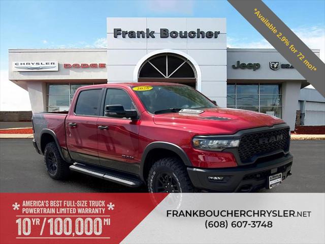 2026 RAM Ram 1500 RAM 1500 REBEL CREW CAB 4X4 57 BOX