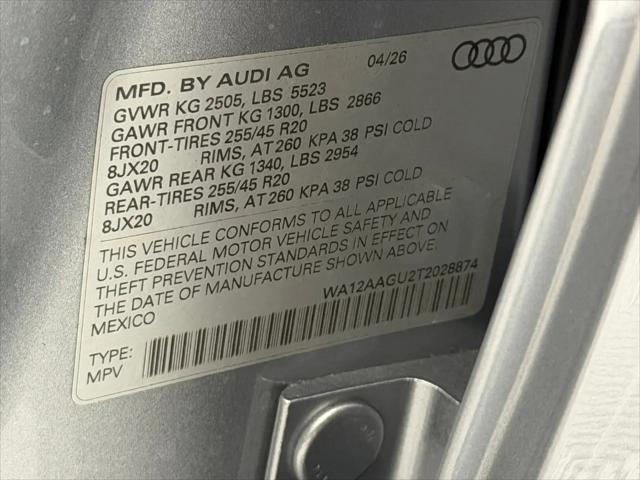 2026 Audi Q5 Premium Plus TFSI quattro S tronic