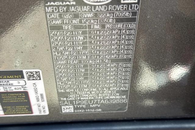 2026 Land Rover Range Rover Sport P360 SE