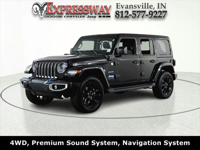 2023 Jeep Wrangler 4xe Sahara 4x4 for sale in Evansville, IN