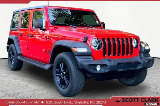 2022 Jeep Wrangler Unlimited Sport Altitude 4x4 for sale in Charlotte, NC