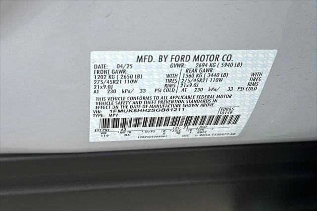 2025 Ford Explorer Platinum
