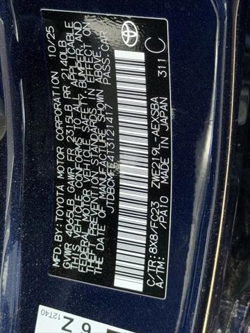2026 Toyota Corolla Hybrid Hybrid SE