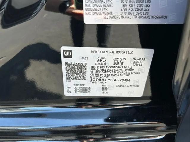 2025 GMC Sierra 2500HD 4WD Crew Cab Standard Bed Pro