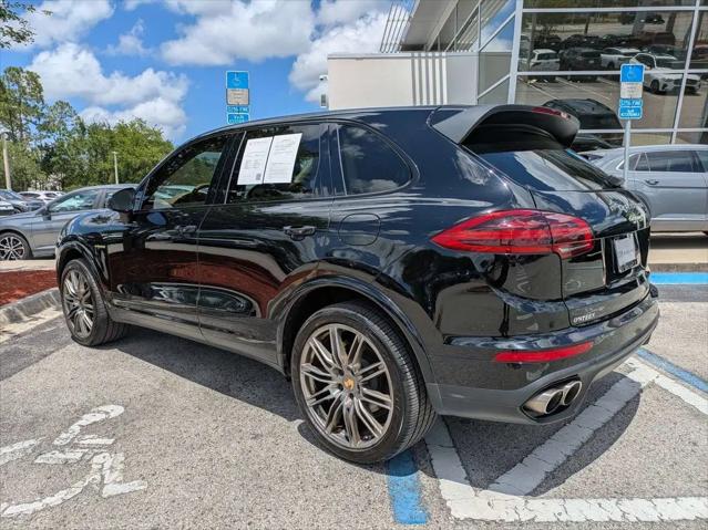 2017 Porsche Cayenne E-Hybrid S Platinum Edition