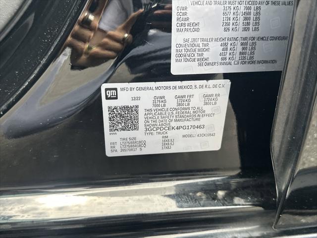 2023 Chevrolet Silverado 1500 4WD Crew Cab Short Bed Custom Trail Boss