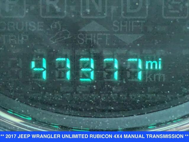2017 Jeep Wrangler Unlimited Rubicon 4x4