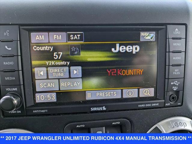 2017 Jeep Wrangler Unlimited Rubicon 4x4