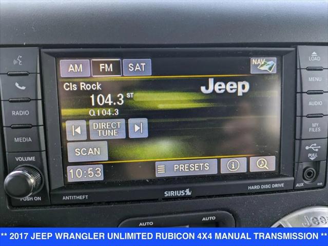 2017 Jeep Wrangler Unlimited Rubicon 4x4