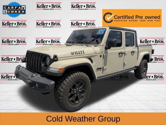 2022 Jeep Gladiator Willys 4x4 2022 Jeep Gladiator Willys 4x4