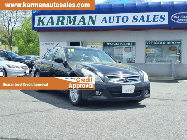 2012 INFINITI G37 x for sale in Lowell, MA