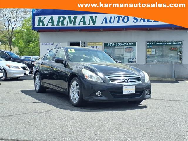 2012 INFINITI G37 x for sale in Lowell, MA