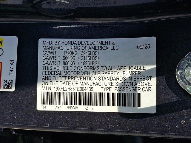2026 Honda Civic Sport