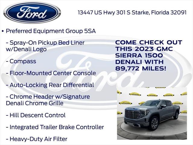 2023 GMC Sierra 1500 4WD Crew Cab Short Box Denali