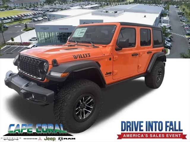 2026 Jeep Wrangler 4-Door Willys 4x4 for sale in Cape Coral, FL