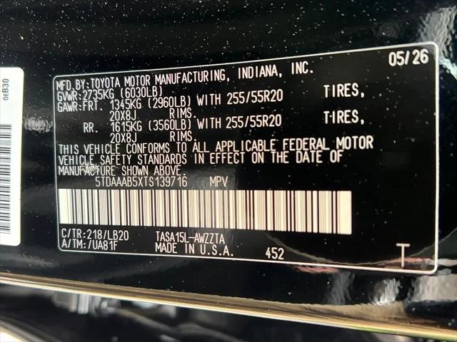 2026 Toyota Grand Highlander Platinum