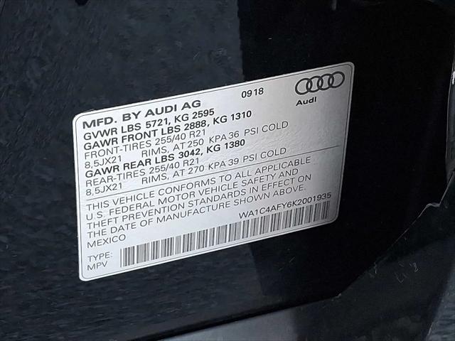 2019 Audi SQ5 3.0T Premium