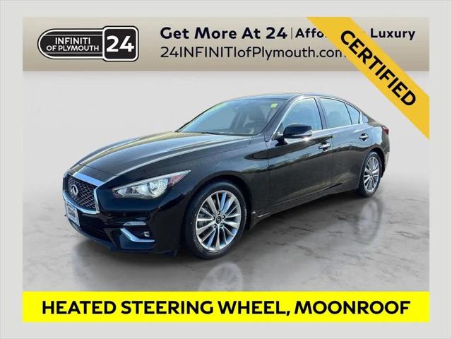 2023 INFINITI Q50 LUXE AWD for sale in Plymouth, MA