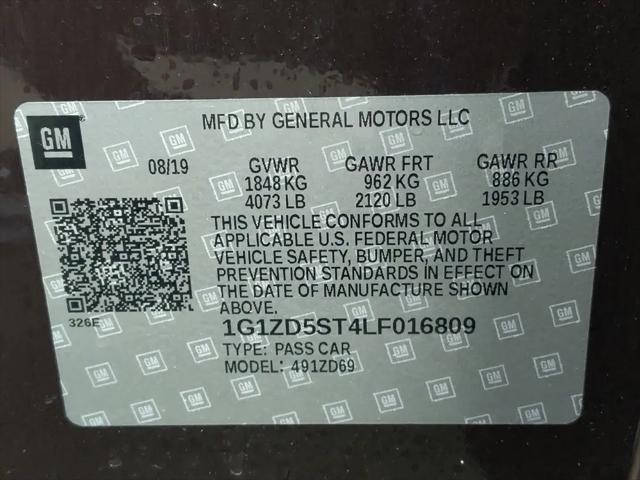 2020 Chevrolet Malibu FWD LT
