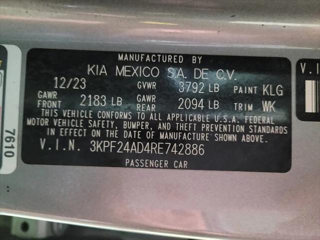 2024 Kia Forte LXS