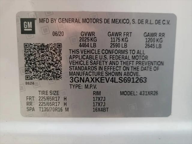 2020 Chevrolet Equinox FWD LT 1.5L Turbo