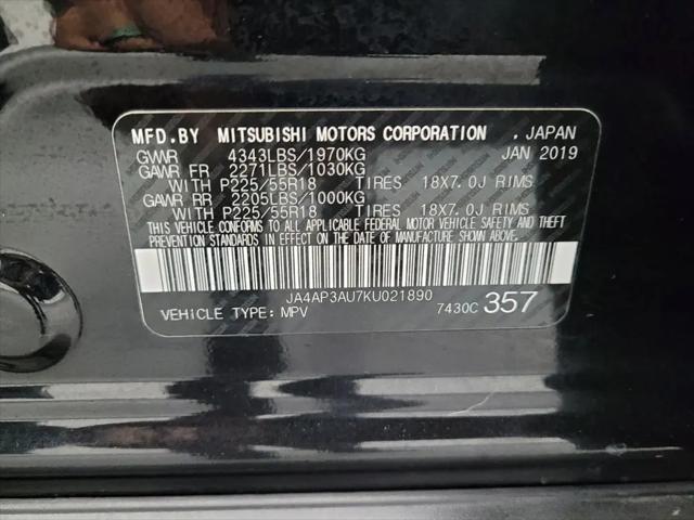 2019 Mitsubishi Outlander Sport 2.0 SP