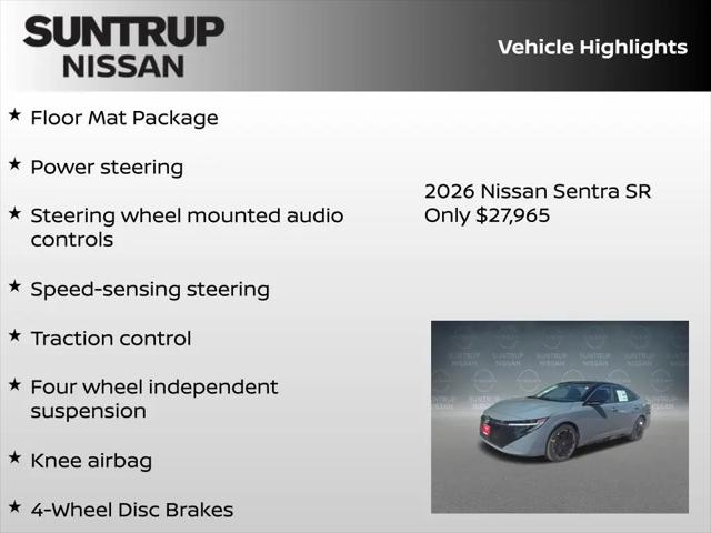 2026 Nissan Sentra SR