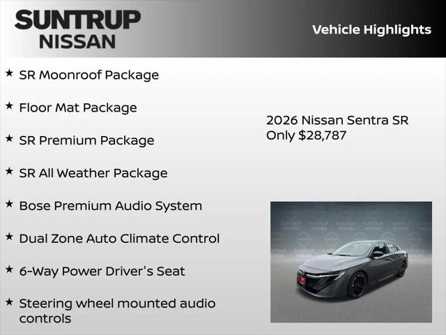 2026 Nissan Sentra SR