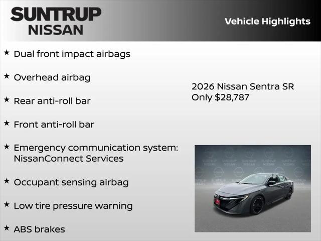 2026 Nissan Sentra SR