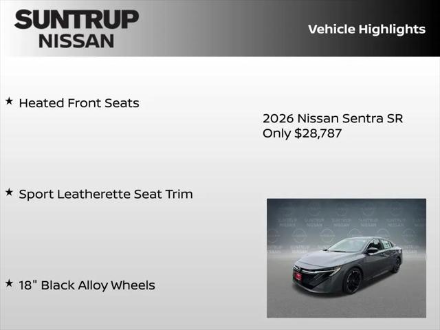 2026 Nissan Sentra SR