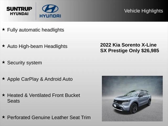 2022 Kia Sorento X-Line SX Prestige